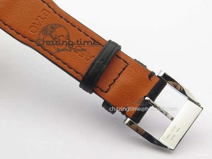 MIROTIME 0501 Mark XVIII IW327001 SS Mk Maker Best Edition Black Dial On Black Leather Strap A SunProtective 7299